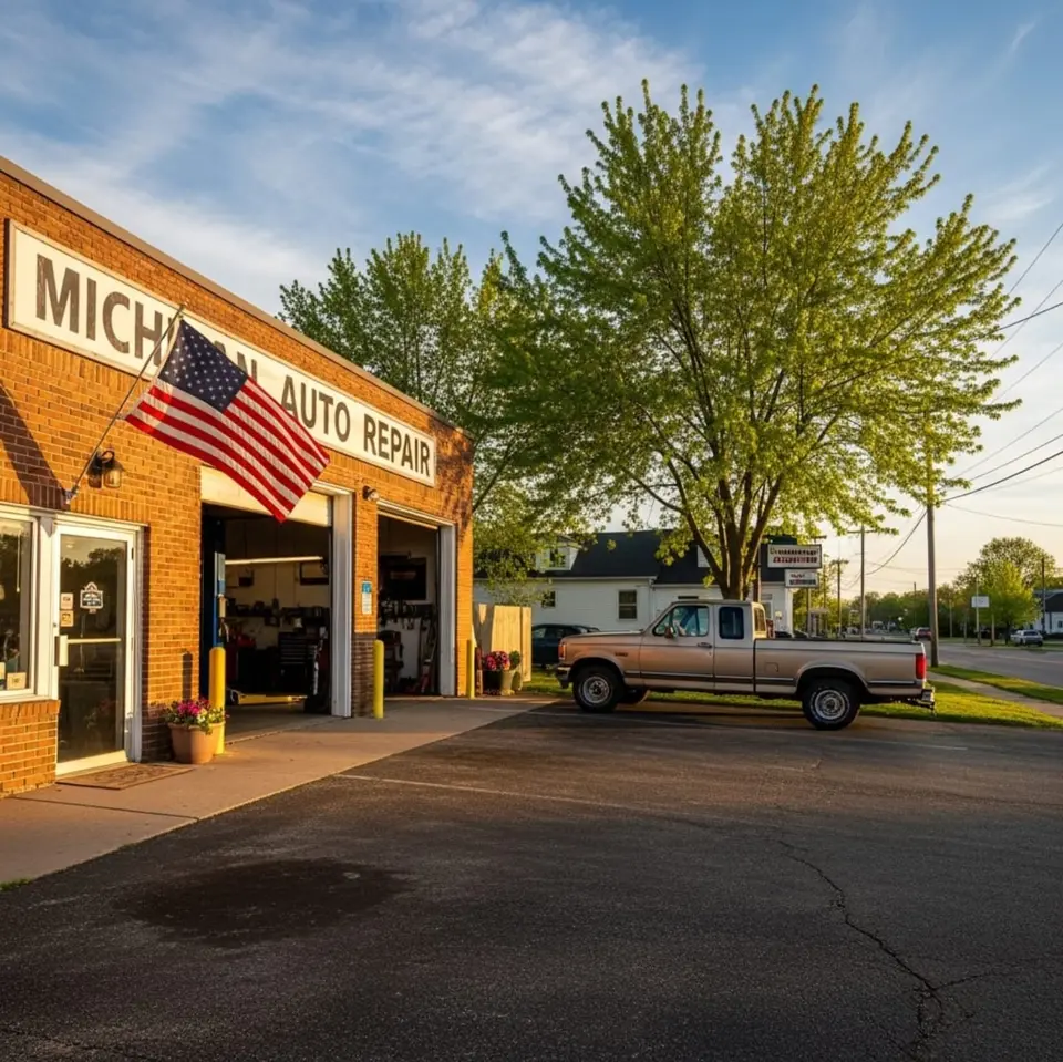 Michigan auto repair shop that represents the service businesses AutomAI supports